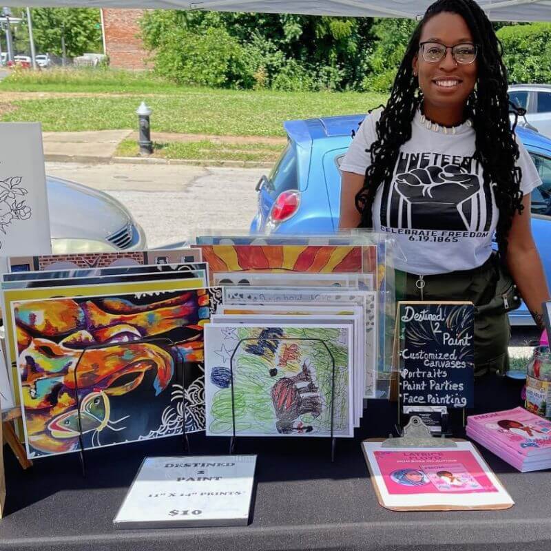 Artisan at the Be Well Farmers' Market Bazaar