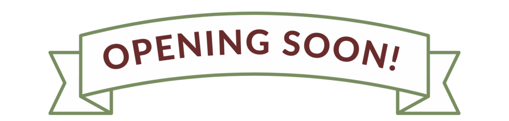 Opening Soon! banner